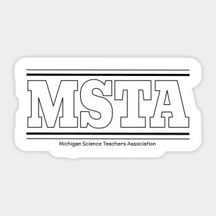 Old School MSTA Sticker